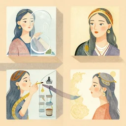 beautiful illustration of the aspect of aspects