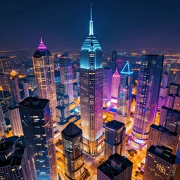 urban futuristic city, 8 k resolution, award winning, colorful