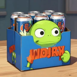 Wojak with a six-pack