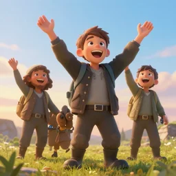 it came as a joyous daybreak to end the long night of their captivity. ultrafine highly detailed colorful illustration, intricate linework, sharp focus, octopath traveler, final fantasy, unreal engine highly rendered, global illumination, radiant light, intricate environment