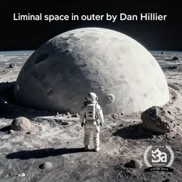 Liminal space in outer space by Dan Hillier, colorized
