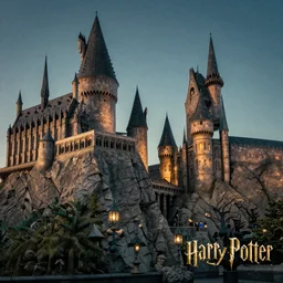 Hogwarts as described in the Harry Potter books