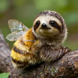 bee sloth hybrid