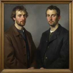 a painting in the style of donato giancola, and in the style of charlie bowater, and in the style of albert besnard. smooth, sharp focus, semi - realism, symmetry.
