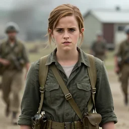 Emma Watson starring in Saving Private Ryan