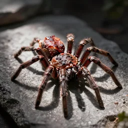 spider that looks like pulled pork