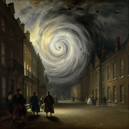 victorian london, by pieter bruegel the elder, visual novel, perfectionism, volumetric light, contre - jour, scattering, lumen reflections, tornadic