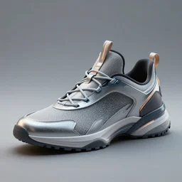 futuristic sneaker concept art, 3d render, realistic