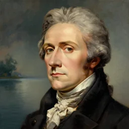 modern day alexander hamilton closeup portrait, dramatic light, lake background, 2 0 0 mm focal length, painted by stanley lau, painted by greg rutkowski, painted by stanley artgerm, digital art, trending on artstation