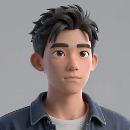 a portrait, art by james jean, 3 d render,