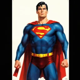 superman propaganda poster