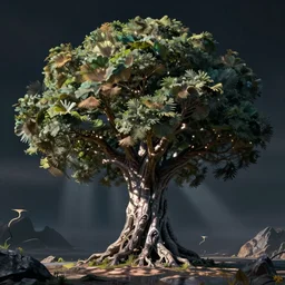 an alien tree unlike any on earth