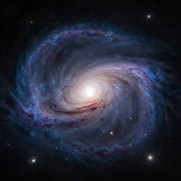 a galaxy inside a ring