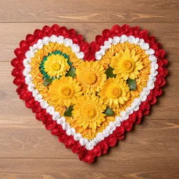 heart - shaped lasagan