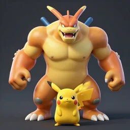 game screenshot of the pokemon venusaur hulk, ubisoft, capcom octane render blender cgsociety, detective pikachu style, paleoartist, concept art by rj palmer