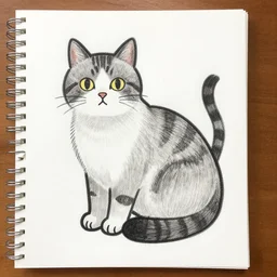 cat drawing