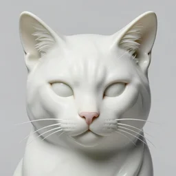 face centered portrait, artwork by james jean, hyperdetailed realistic smooth polished porcelain, beautiful cat queen, feline, jean delville, art nouveau, gustav klimt, ornate metal gothic icon with heavy patina, james jean, ultrasharp hyperdetailed photorealistic octane render