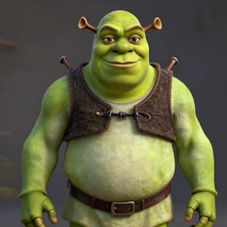 shrek as a robot, highly detailed, extremely high quality, hd, 4 k, 8 k, canon 3 0 0 mm, professional photographer, 4 0 mp, lifelike, top - rated, award winning, realistic, detailed lighting, detailed shadows, sharp, no blur, edited, corrected, trending