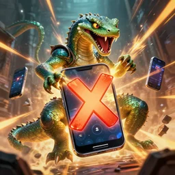 epic professional digital art of 🐅 📱 💥 ❎ , best on artstation, cgsociety, wlop, Behance, pixiv, astonishing, impressive, outstanding, epic, cinematic, stunning, bounce lighting, gorgeous, concept artwork, much detail, much wow, masterpiece.