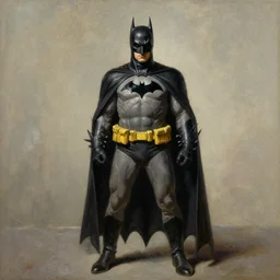 batman painting by leyendecker