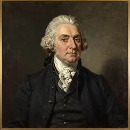 Samuel Osgood, 6th President of the United States, 1812-1820, Portrait by George Peter Alexander Healy in 1812. Oil on canvas, 62 x 47 inches, White House Collection/White House Historical Association
