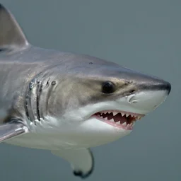 macro shark,