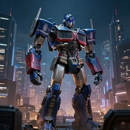 the city kaon cybertron, night cityscape, environment concept, digital art, unreal engine, wlop, trending on artstation, 4 k uhd image