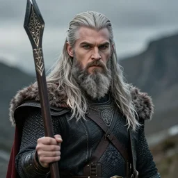 Beautiful Portrait Photograph of Odin