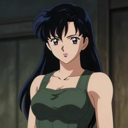 Ahri, multicam top, illustration by Takehiko Inoue, cinematic portrait