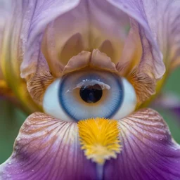 iris of an eye, coldorful, hyper - detailed, sharp, macro, realistic