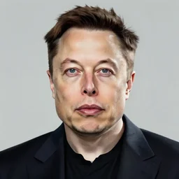 portrait of elon musk painted by arcimboldo