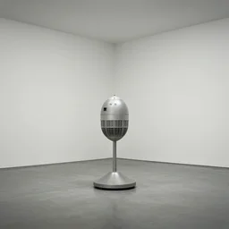 teleportation machine in an empty room, with the feeling of being completely alone in the world by nick knight