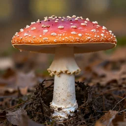 amanita muscaria giant mushroom in New York