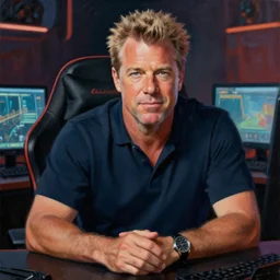 a 1 6 0 0 s portrait painting of guy fieri pc gaming