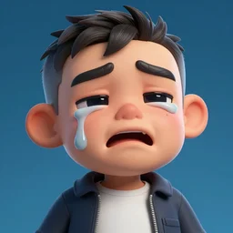 Giga chad crying Digital art Hyperdetailed , trending on artstation , CGSociety