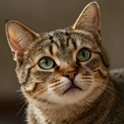Portrait of Nicolas Cage as a cute cat with cat ears ans wiskers, CGsociety, exquisite detail, post-processing, masterpiece, volumetric lighting, cinematic, hypermaximalistic, high details, cinematic, 8k resolution, beautiful detailed, insanely intricate details, sharp edges, smooth focus, low angle, tilted, photo by Mario Testino