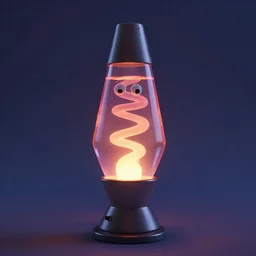 winding lava lamp with a gelatinous liquid inside, playful, 8 k, render by pixar