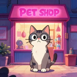 littlest pet shop cat in bladerunner ( 1 9 8 2 )