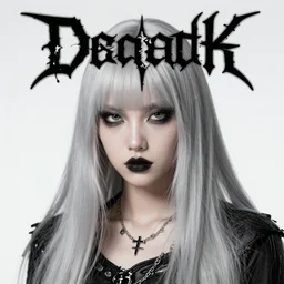 Death Metal album cover, Quen Elizabethhigh detail, ArtStation,