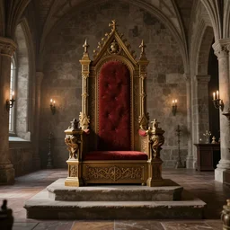 Aden Castle Throne Room in Lineage 2