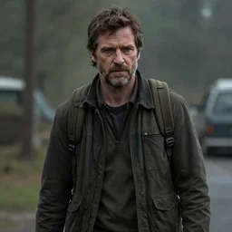 karl urban as joel in the last of us