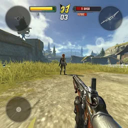 Fallout 4 inspired screenshot of kingdom hearts 3, First person shooter game hud