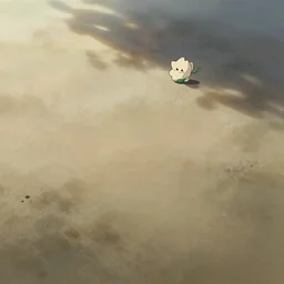 a wholesome animation key shot of a cute empty misty dirty beach floor, studio ghibli, pixar and disney animation, sharp, rendered in gouache painting, anime gouache key art by greg rutkowski, bloom, dramatic, dynamic lighting