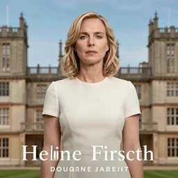 Helene Fischer in downton Abbey, movie poster, 8k, HD