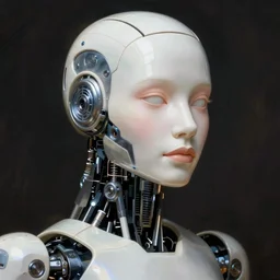 portrait of a robot by dariusz zawadzki