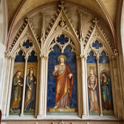 Gothic art was a style of medieval art that developed in Northern France out of Romanesque art in the 12th century AD, led by the concurrent development of Gothic architecture. It spread to all of Western Europe, and much of Northern, Southern and Central Europe, never quite effacing more classical styles in Italy