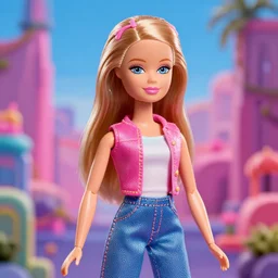 greta thunberg as a barbie doll, vivid colors, high details, cinematic, 8k resolution, beautiful detailed, photorealistic, digital painting, artstation, concept art, smooth, sharp focus, illustration, fantasy background, artstation trending, octane render, unreal engine