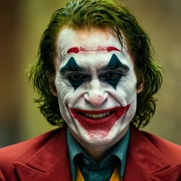 photo of willem dafoe as the joker by lee jeffries, big smile, detailed, award winning, sony a 7 r, trending on artstation