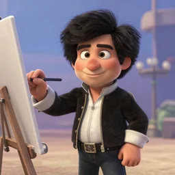 bob ross, still from pixar ( 2 0 1 8 )