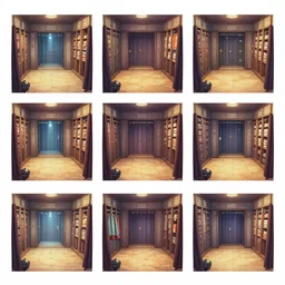 photo cartoon bd illustration comic manga painting of cloakroom environement : 6 fantasy environement, digital painting, volumetric lighting : 1 artist bd enki bilal : 1 0 0 0 0 0 0